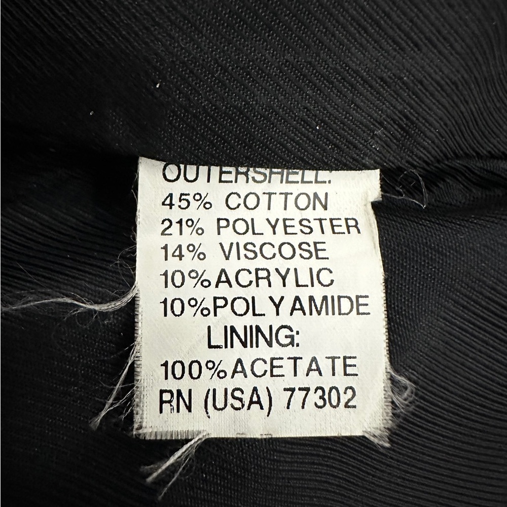 Zara Basic Navy Metallic Textured Mini Skirt Size… - image 4